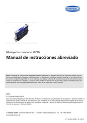 schmalz SCPMi Manual De Instrucciones