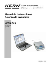 KERN FKA Serie Manual De Instrucciones