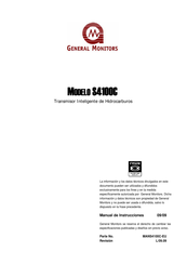 General Monitors S4100C Manual De Instrucciones