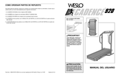 Welso Cadence 920 Manual Del Usuario