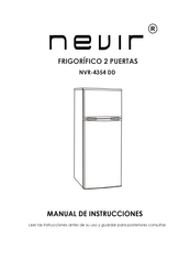 Nevir NVR-4354 DD Manual De Instrucciones