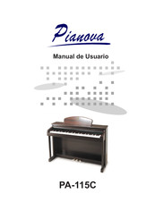 PIANOVA PA-115C Manual De Usuario