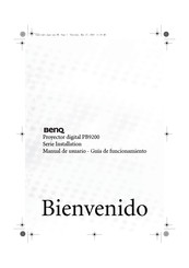 BenQ PB9200 Manual De Usuario. Guía De Funcionamiento