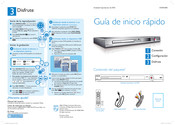 Philips DVDR3400 Guia De Inicio Rapido