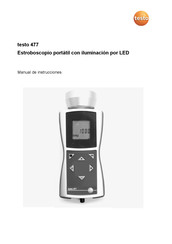 testo 477 Manual De Instrucciones