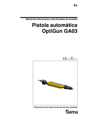 Gema OptiGun GA03 Manual De Instrucciones