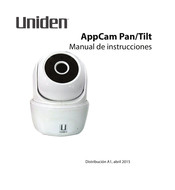 Uniden AppCam Pan/Tilt Manual De Instrucciones