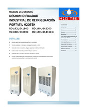 H2O TEK RD-240L/D-2200 Manual Del Usuario