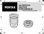 Pentax smc PENTAX-DA Manual De Instrucciones