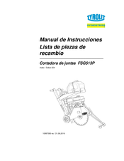 TYROLIT Hydrostress FSG513P Manual De Instrucciones