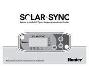 Hunter solar sync ET Manual Del Usuario