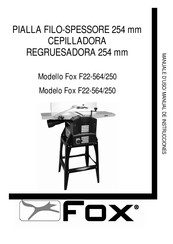 Fox F22-564/250 Manual De Instrucciones