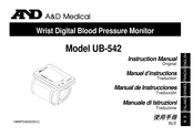 A&D Medical UB-542 Manual De Instrucciones