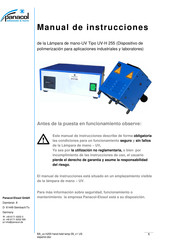 Panacol-Elosol UV-H 255 Manual De Instrucciones