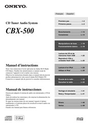 Onkyo CBX-500 Manual De Instrucciones