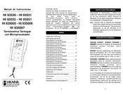 Hanna Instruments HI 935005 Manual De Instrucciones