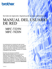 Brother MFC-7225N Manual Del Usuario