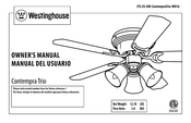 Westinghouse Contempra Trio Manual Del Usuario