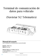 Navistar TBM3-N2 Manual Del Usuario