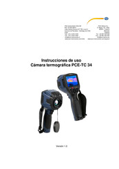 PCE Instruments TC 34 Instrucciones De Uso