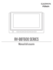 Garmin RV-BBT600 Series Manual Del Usuario