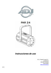 ADJ PAR Z4 Instrucciones De Uso