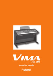 Roland Vima RK-500 Manual Del Usuario