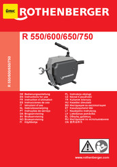 Rothenberger R 600 Instrucciones De Uso
