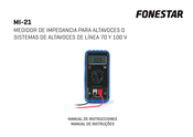 FONESTAR MI-21 Manual De Instrucciones