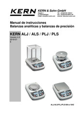 Kern ALJ Serie Manual De Instrucciones