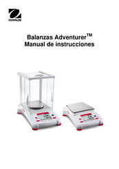 OHAUS Adventurer Serie Manual De Instrucciones