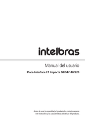 Intelbras E1 Impacta 94 Manual Del Usuario