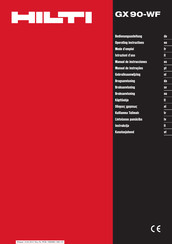 Hilti GX 90-WF Manual De Instrucciones