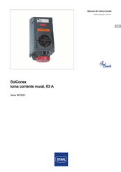 Stahl SolConex 8579/31 Serie Manual De Instrucciones