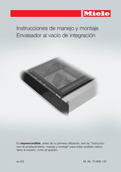 Miele EVS 6214 Instrucciones De Manejo