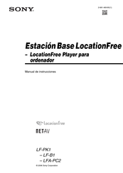 Sony LocationFree NetAV LFA-PC2 Manual De Instrucciones