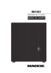 Mackie HD1501 Manual Del Usuario