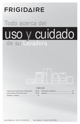 Frigidaire A00092301 Instrucciones De Uso Y Cuidados