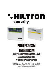 Hiltron security PROTEC6GSM Manual Para El Usuario