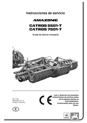 Amazone CATROS 5501-T Instrucciones De Servicio