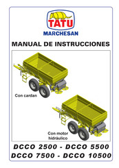 Tatu Marchesan DCCO 2500 Manual De Instrucciones