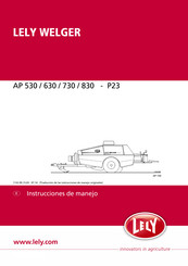 LELY WELGER AP 530 Instrucciones De Manejo