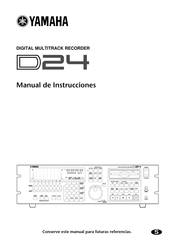 Yamaha D24 Manual De Instrucciones