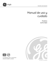 GE EGPD7680I Manual De Uso Y Cuidado