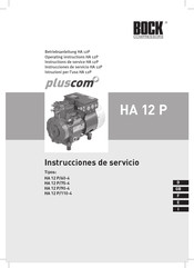 Bock compressors pluscom+ HA 12 P Serie Instrucciones De Servicio