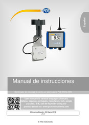 PCE Instruments PCE-WSAC 50W Serie Manual De Instrucciones