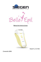 SIEGEN Belle Epil SG-9201 Manual De Instrucciones