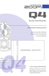 Zoom Q4 Manual De Instrucciones