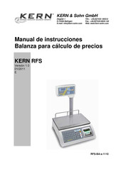 KERN RFS 6K2HM Manual De Instrucciones