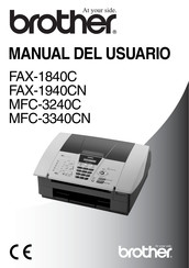 Brother MFC-3340CN Manual Del Usuario